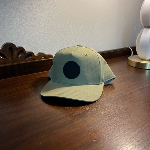 adidas Tan Baseball Cap with Black Logo - Picture 1 of 5